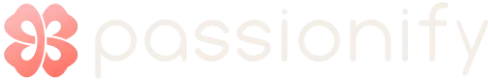 Passionify White Logo