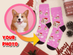 Custom Dog Face Personalized Socks Custom Dog Face Personalized Socks