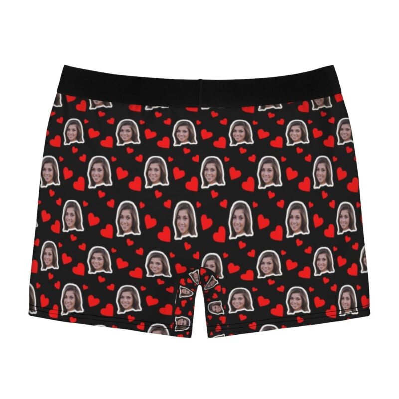 Your Face on Men's Personalized Boxer - Custom Valentine's Day Underwear