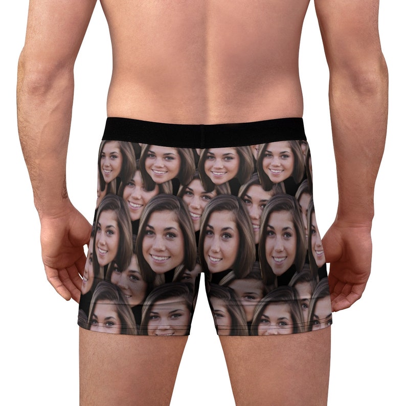 Personalized Boxers With Face on Them,Custom Underwear for