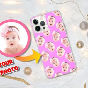 Personalized Baby Photo iPhone 11, 12, 13 pro max cases