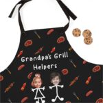 Custom Grandpa Apron Gift for Holidays il_794xN.2876445798_60ur Personalized Grandpa Apron with Grandkids Photos