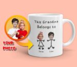 Custom Grandmother Mug This Grandma Belongs to Personalized Coffee Mug for Mother's Day il_794xN.2243704958_r53y Personalized This Grandma Belongs to Mug