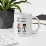 Custom Uncle Mug This Uncle Belongs to Personalized Coffee Mug for Uncle's Birthday il_794xN.2293742699_t2hk Personalized This Uncle Belongs to Mug