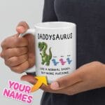 Daddysaurus Coffee Mug for Father's Day