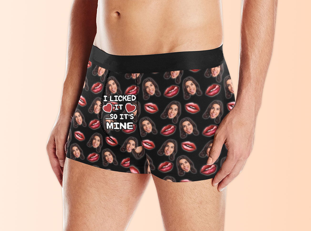 I Licked It So It's Mine - Personalized Custom Men's Boxer Briefs - Gi – A  Gift Customized
