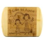 Aunt_Kids_Drawing_Cutting_Board_2_Horizontal_Main_Mockup