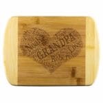 Custom Engraved Grandpa Wort Art Heart Shaped Cutting Board Gift Idea for Father's Day il_794xN.4696979860_qcwl