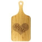 Custom Engraved Mom Wort Art Heart Shaped Cutting Board Gift Idea for Mother's Day il_794xN.4676973534_c5vb