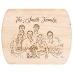 Engraved Family Picture Cutting Board Engraved Family Picture Cutting Board il_794xN.5793334040_s3j8