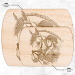 Horse Photo Cutting Board - Personalized Gift for Horse Lovers il_794xN.5835016200_6o92