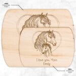 Equestrian Mom: Personalized Horse Themed Cutting Board Gift for Mother's Day il_794xN.5834973686_hyx7 Equestrian Mom: Personalized Horse Themed Cutting Board Gift for Mother's Day
