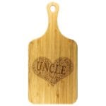 Custom Engraved Uncle Wort Art Heart Shaped Cutting Board Gift Idea for Uncle's Birthday il_794xN.4745278825_jp84 Uncle Cutting Board Word Art Heart Shaped - Gift for Uncle's Birthday