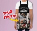 Custom Dad Photo Apron - Personalized Father's Day Gift