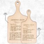 Grandma's Handwritten Recipe Engraved on Cutting Board il_794xN.5816566364_ac7f