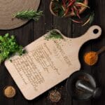 Grandma's Handwritten Recipe Engraved on Cutting Board il_794xN.5864651705_mlwa