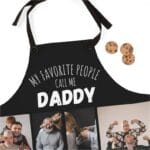 Custom Dad Photo Apron: Personalized Father's Day Gift