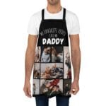 Custom Dad Photo Apron: Personalized Father's Day Gift