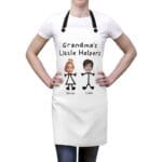 Custom Photo Apron for Grandma - Grandma's Little Helpers
