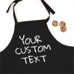 Daddysaurus Apron: Personalized T-Rex Dad Gift