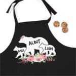 Personalized Auntie Bear Apron: Custom Black Apron with Nieces' and Nephews' Names, Ideal Aunt's Day Gift il_794xN.5904323219_a5er Personalized Auntie Bear Apron: Custom Gift for Aunt's Day