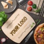 Personalized Cutting Board with Custom Logo - Company Logo Gift Idea