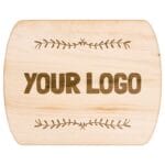 Personalized Cutting Board with Custom Logo - Company Logo Gift Idea