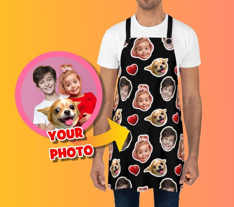 Personalized Father's Day Apron: Custom Dad Apron with Kids & Dog Faces il_794xN.2876498136_8rzj Personalized Father's Day Apron: Custom Dad Apron with Kids & Dog Faces