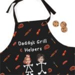 Personalized Father's Day Barbecue Apron Gift