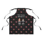 Personalized Photo Apron Gift for Auntie