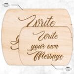 Write Your Own Custom Message on Cutting Board, Personalized Text Wooden Cutting Board with Paddle il_794xN.5802490004_cwfg Personalized Text Engraved on Cutting Board