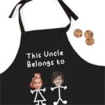 Personalized Uncle Apron for Uncles | Uncle's Day Gift Idea