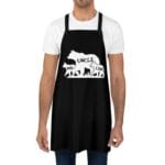 Personalized Uncle Bear Apron: Nieces & Nephews Names