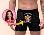 Custom Photo Boxer Briefs - Funny **Men's Underwear** - Boyfriend Gift for Wedding Anniversary - Personalized Picture Underwear - Couple Gag Gift for Boyfriend il_794xN.2843098859_5mw5