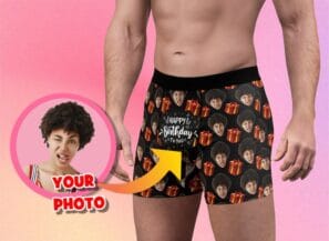 Personalized Birthday Underwear for Boyfriend or Husband