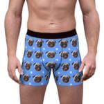 Personalized Dog Boxer Briefs: Men's Underwear with Your Dog's Face, Dog Dad Gift Idea, Custom Photo Men's Boxer Briefs il_794xN.4701408343_o3ww
