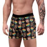 Custom Gay Wedding Boxer Briefs: Personalized Underwear for LGBT Couples