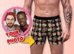 Custom Gay Wedding Boxer Briefs: Personalized Underwear for LGBT Couples