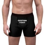 Custom Text Personalized Boxer Briefs - Mens Underwear with Customized Text - Black Underwear with Custom Writing - Put Text on Boxer Briefs il_794xN.4697751077_aasu Custom Text Boxer Briefs: Personalized Men's Underwear