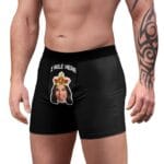 Funny Boyfriend Anniversary Boxer Briefs with your Face - I rule here