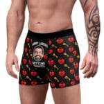 Custom Bachelor Party Underwear: Personalized Men's Boxers - Funny Gift for Getting Married, Stag Party Groom Gag Underwear il_794xN.3011207872_dji8 Groom Boxer Briefs - Funny Wedding Underwear