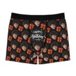 Personalized Birthday Underwear for Boyfriend or Husband