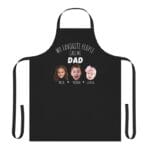 Custom Father's Day Apron - Personalized Gift with Dad's Son and Daughter's Photo - Dad Apron Gift Idea - Customized Cooking Apron for Daddy il_794xN.5944983586_2bt1 Personalized Dad Apron - My Favorite People Call Me Dad