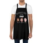 Custom Father's Day Apron - Personalized Gift with Dad's Son and Daughter's Photo - Dad Apron Gift Idea - Customized Cooking Apron for Daddy il_794xN.5944983760_jlvx Personalized Dad Apron - My Favorite People Call Me Dad