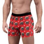 Personalized Dog Face Photo Boxer Briefs