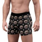 Personalized Dog Face Photo Boxer Briefs