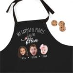 Personalized Mom Apron with Custom Photos - Mother's Day Gift Idea - Custom Kitchen Apron with Children's Faces - Customize Apron for Mom il_794xN.5993126315_59dm Personalized Mom Apron - My Favorite People Call Me Mom