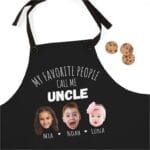 Personalized Uncle Apron - My Favorite People Call Me Uncle