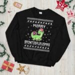 Brontosaurus Ugly Christmas Sweater, Brontosaurus Lover Xmas Sweatshirt, Brontosaurus Christmas Gift, Holiday Gift for Brontosaurus Lovers il_794xN.3388320020_4oq4