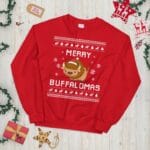 Buffalo Lover Ugly Christmas Sweater | Bison Xmas Sweatshirt | American Buffalo Christmas Gift | Merry Buffalomas | Wyoming Jumper Holiday il_794xN.2685699121_3u5w Buffalo Lover Ugly Christmas Sweater | Bison Xmas Sweatshirt | American Buffalo Christmas Gift | Merry Buffalomas | Wyoming Jumper Holiday